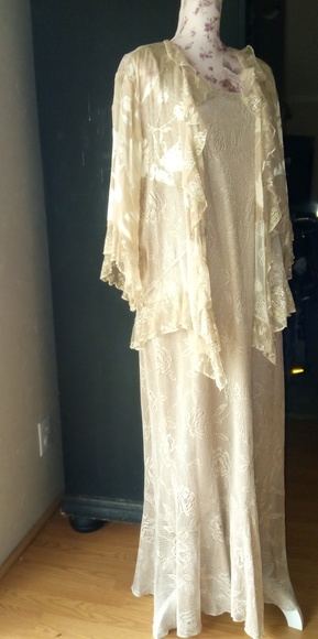 Spencer Alexis Dresses & Skirts - Spencer Alexis Dress Gown & Jacket Lace 2X